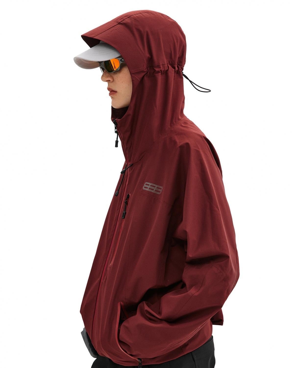 Waterproof outdoor hooded jacket